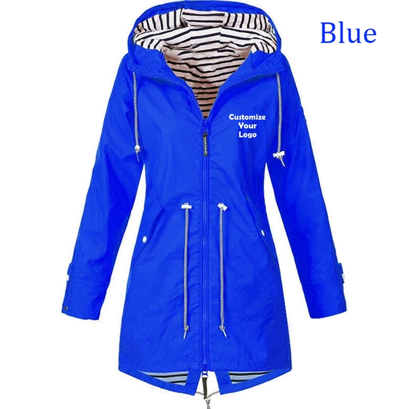 Veste Coupe-Vent à Capuche Femme – Légère & Imperméable