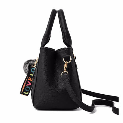 Sac à bandoulière brodé en cuir – Femme