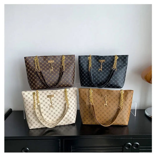 Sac Fourre-Tout Grande Capacité – Sac à Main & Bandoulière Tendance