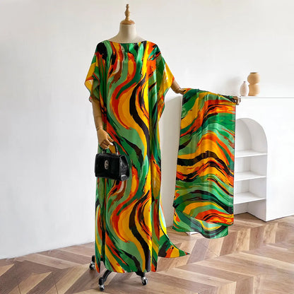 Écharpe Châle Imprimé Femme — Multifonction, 135-175 cm