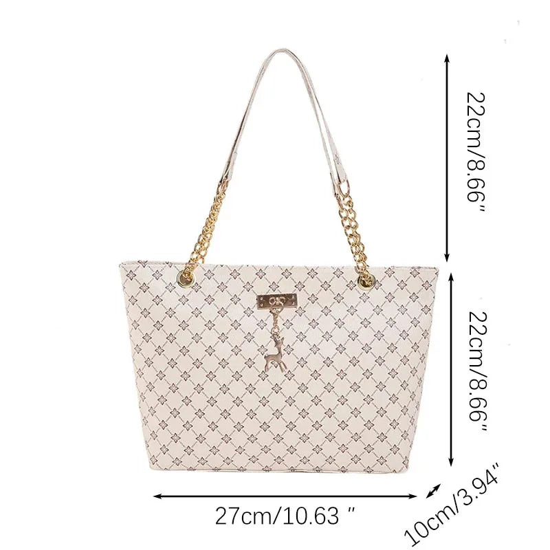 Sac À Bandoulière Fourre-Tout – Cuir Souple Grande Capacité