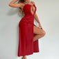 Robe Maxi en Dentelle Transparente – Élégante & Sexy
