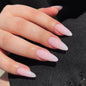 Faux Ongles Press-On Forme Amande – 24 Pièces, Motifs & Couleurs Variés