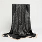 Foulard Carré à Rayures 90x90cm