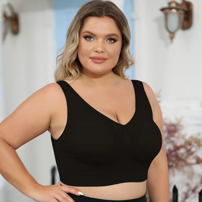 Soutien-Gorge Sans Fil Grande Taille – Sculptant, Liftant & Coussinets Amovibles