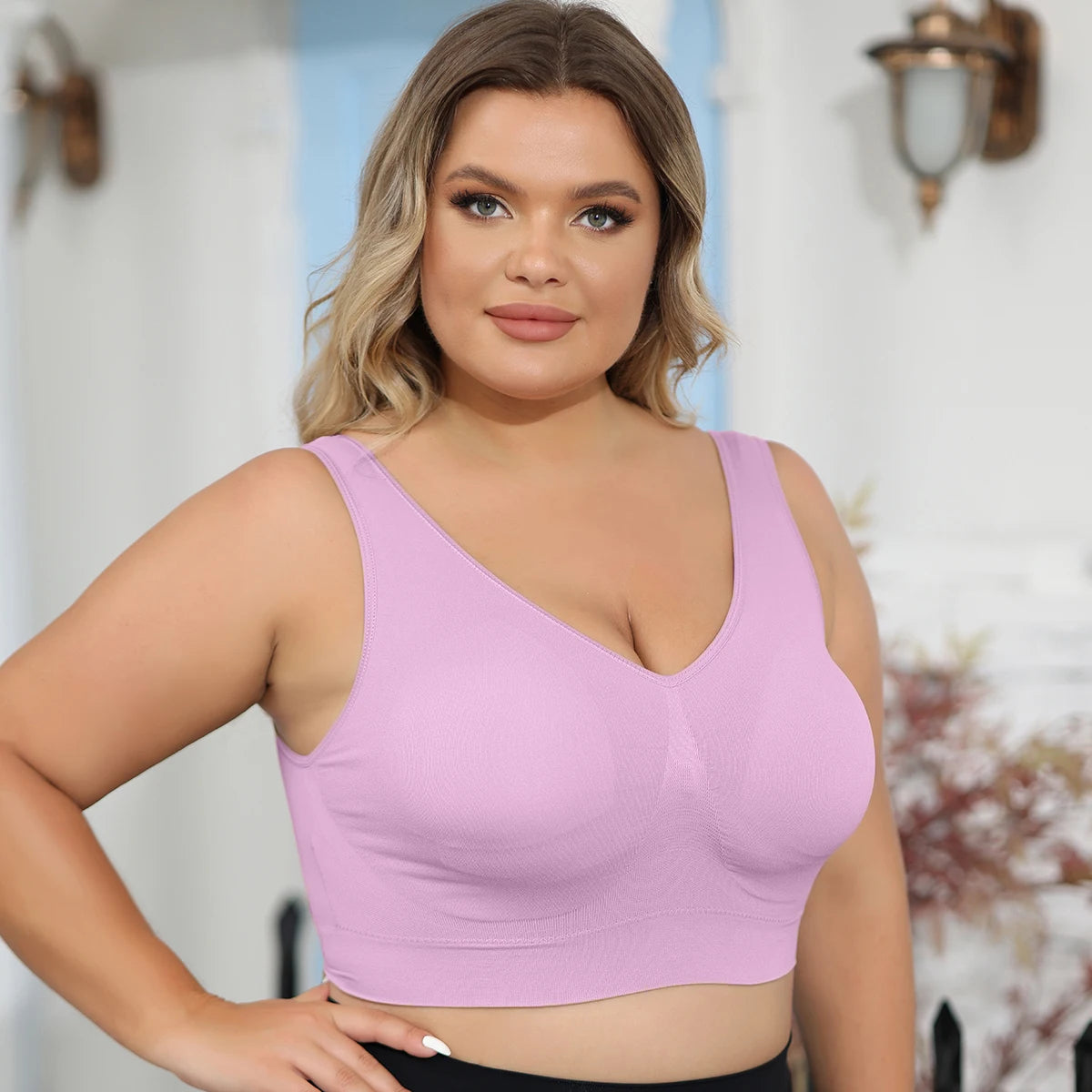 Soutien-Gorge Sans Fil Grande Taille – Sculptant, Liftant & Coussinets Amovibles