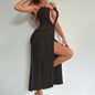 Robe Maxi en Dentelle Transparente – Élégante & Sexy