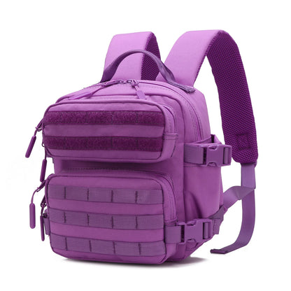 Mini Sac à Dos Tactique 9L – Système MOLLE, Résistant à l'Eau