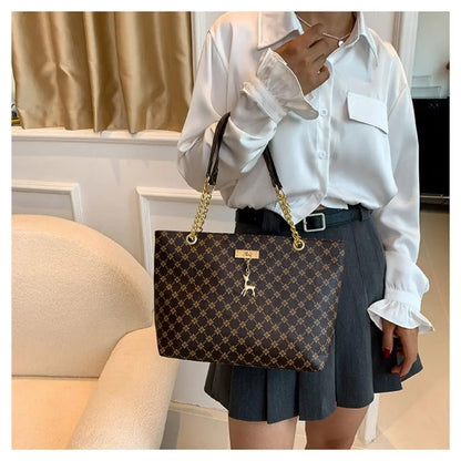 Sac Fourre-Tout Grande Capacité – Sac à Main & Bandoulière Tendance