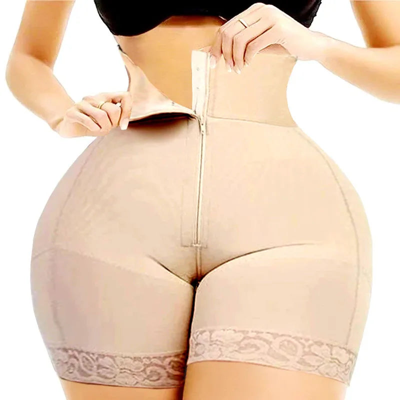 AfruliA Fajas colombien ceintures haute Compression taille formateur BBL Shorts Corset minceur ventre contrôle culotte Shaperwear sangle