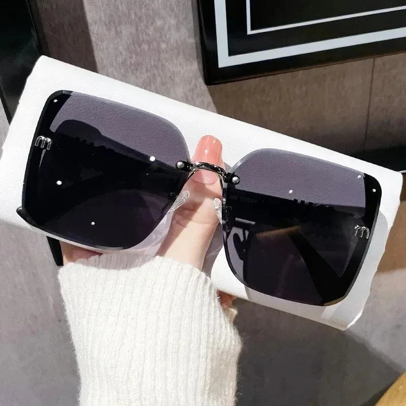Lunettes de soleil carrées vintage – Protection UV400
