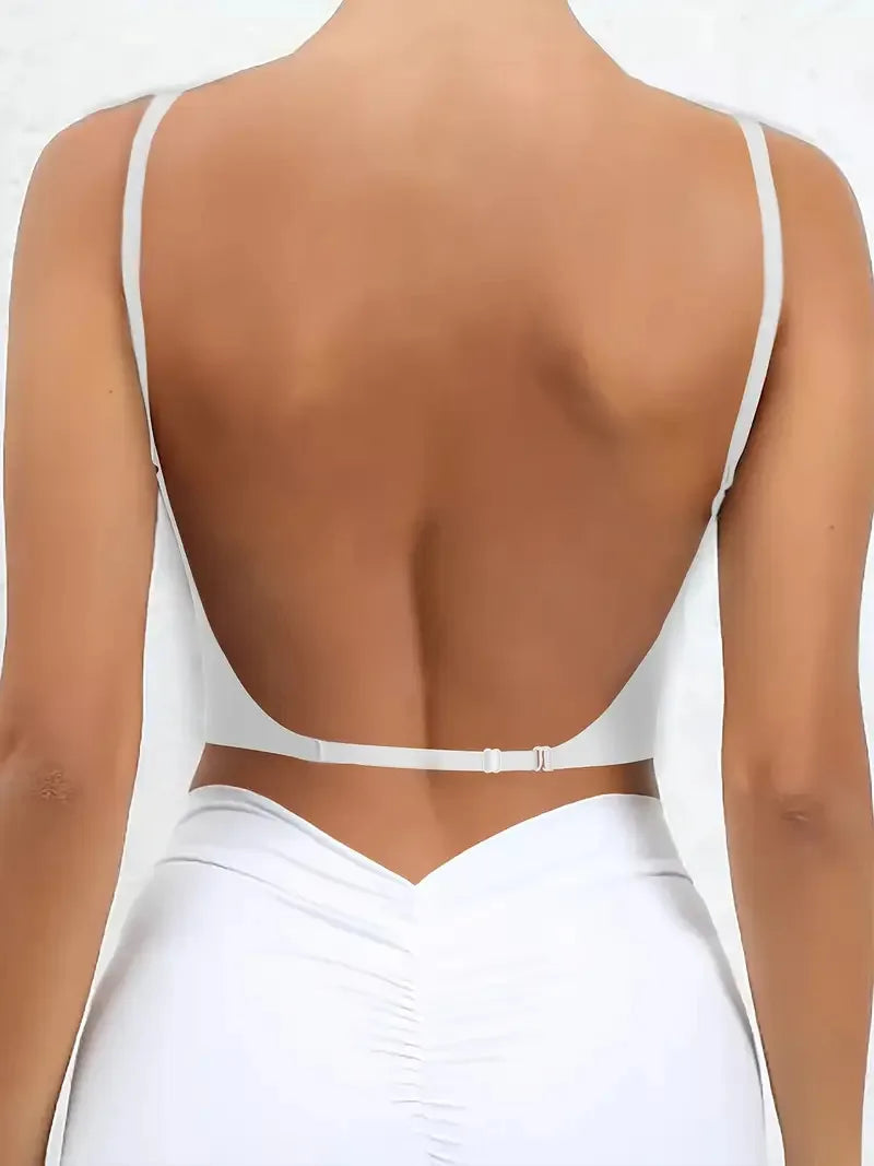 Soutien-gorge Dos Nu Sans Couture — Bretelles Ajustables, Lingerie Été