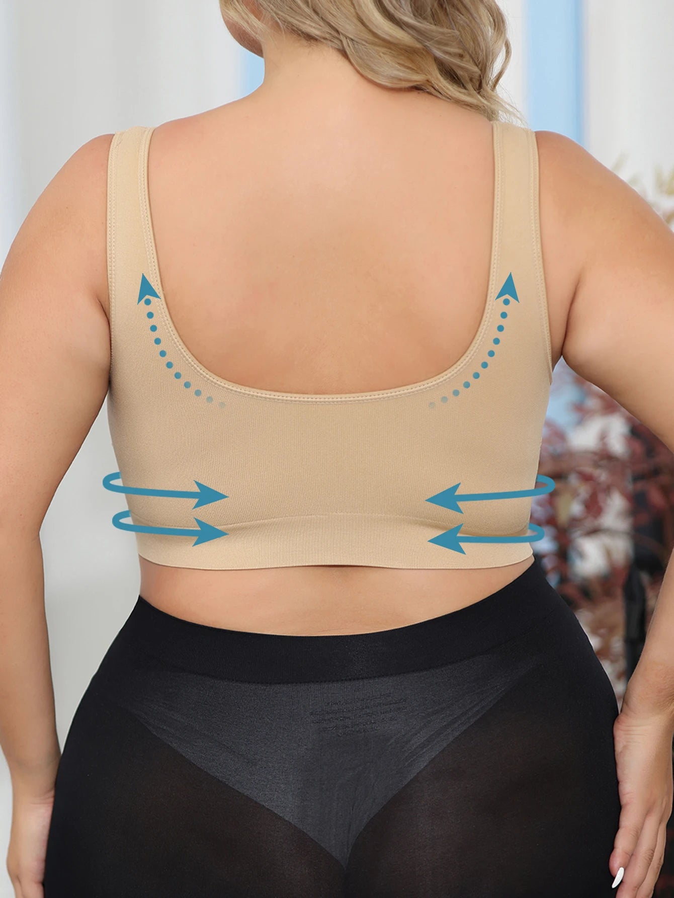 Soutien-Gorge Sans Fil Grande Taille – Sculptant, Liftant & Coussinets Amovibles