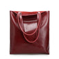 Sac Fourre-Tout en Cuir Véritable – Style Rétro