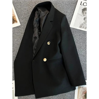 Blazer Double Boutonnage Femme – Veste Élégante Printemps/Été