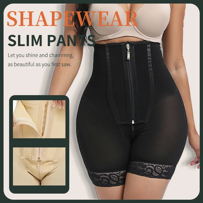 Short Gainant Taille Haute BBL – Culotte Sculptante Ventre Plat