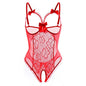 bold Costumes For Role-playing Games Sexy Open Bra Sweet woman Bandage Bodysuit Erotic Babydoll Hot No crotch Jumpsuit Uniform