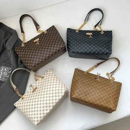 Sac À Bandoulière Fourre-Tout – Cuir Souple Grande Capacité