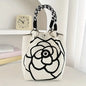 Sac Fourre-Tout Tricoté Grande Capacité