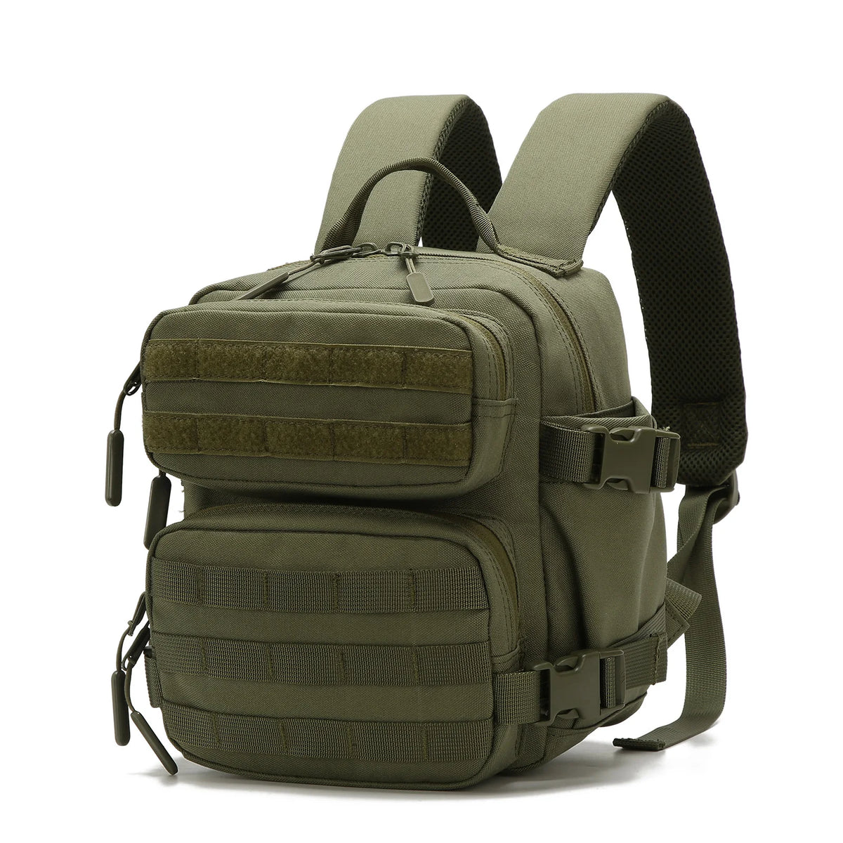Mini Sac à Dos Tactique 9L – Système MOLLE, Résistant à l'Eau