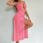 Robe Maxi en Dentelle Transparente – Élégante & Sexy