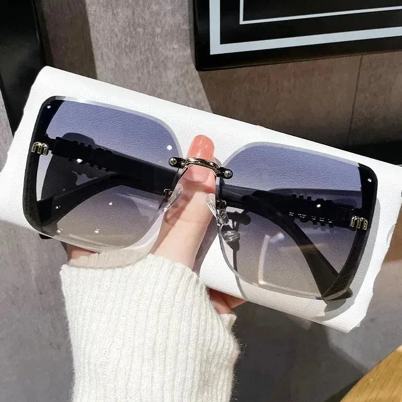 Lunettes de soleil carrées vintage – Protection UV400