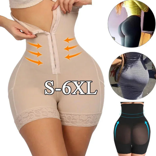 High-Waist Butt-Lifter Shaping Girdle | Women's Shapewear S-6XL
