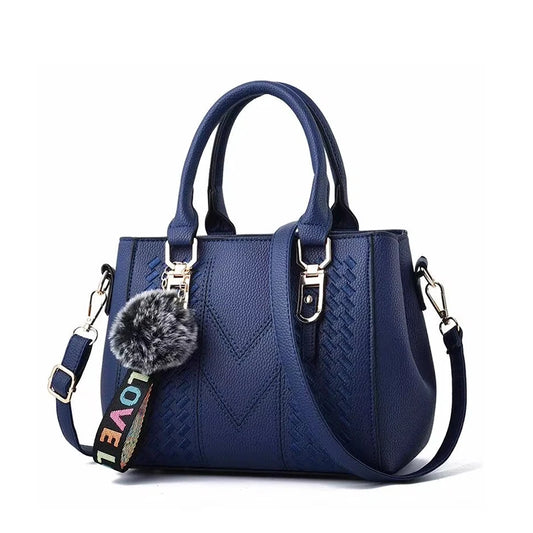 Sac à bandoulière brodé en cuir – Femme