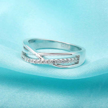 Bague en argent Sterling 925 en Zircon cubique, large croix, couleur, bijoux à la mode pour femmes, bagues de mariage infinies pour fête, nouvelle collection